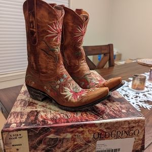 Old Gringo Ellie Boots, women's 7.5 in Mango